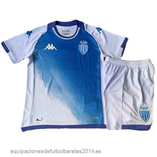 Nuevo 2ª Conjunto De Niños AS Monaco 23/24 Azul Baratas